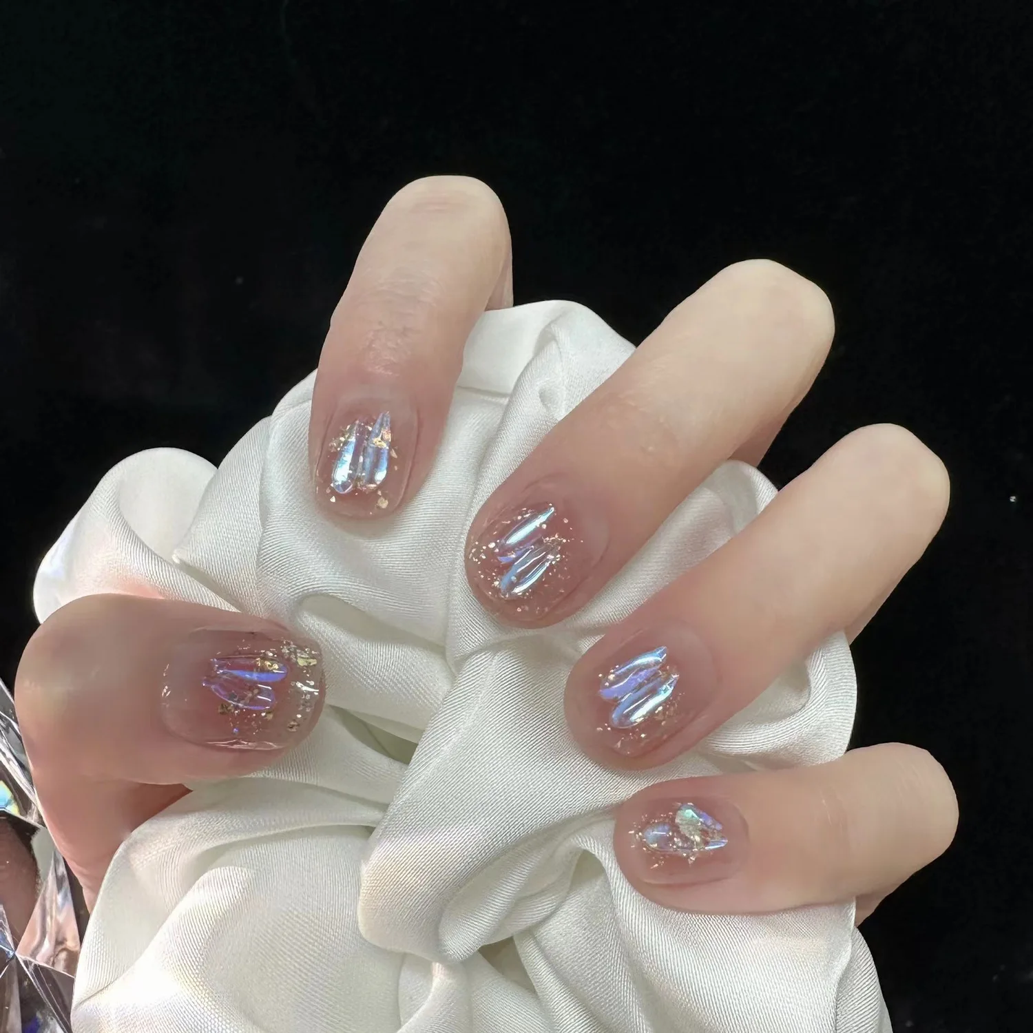 Clear Nail Tape Glue Self Adhesive Double Sided Waterproof DIY Nail Art