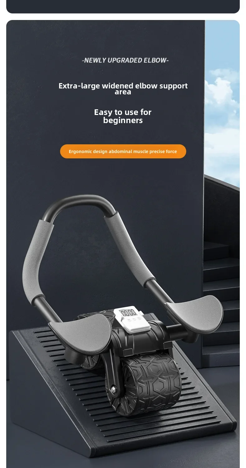 Automatic Ab Roller Wheel Dual Use