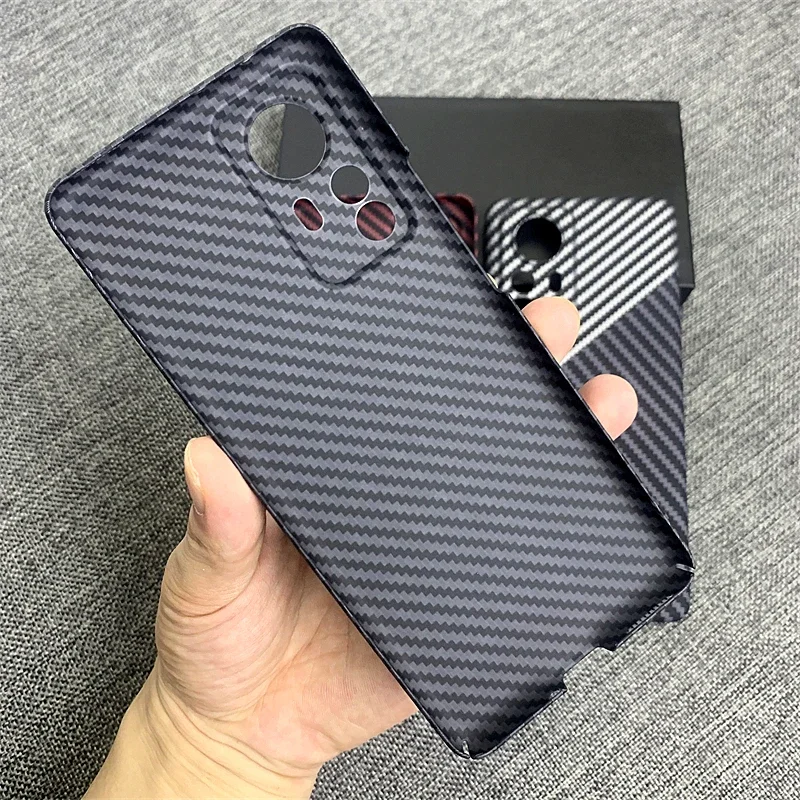Hard Carbon Fibre Slim Protective Back Cover - Full Cover Shell