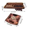 Viking Chess Set Asymmetric Chess Board Game Portable Strategy Games Learning Toys Chess Gifts Party Supplies For Kids Adults 6