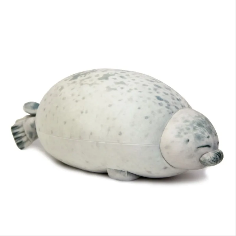 Japan Osaka Simulated Seal Doll Pillow Aquarium Popular Soft Pillow Aquarium Plush Toy Chair Cushion  Cute Pillow 2