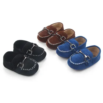 Baby Shoes for 0-9-18M Baby Boy and Girls Soft Cotton Sole Anti-slip Shoes Slip-on Style Spring and Autumn Walking Shoes 1