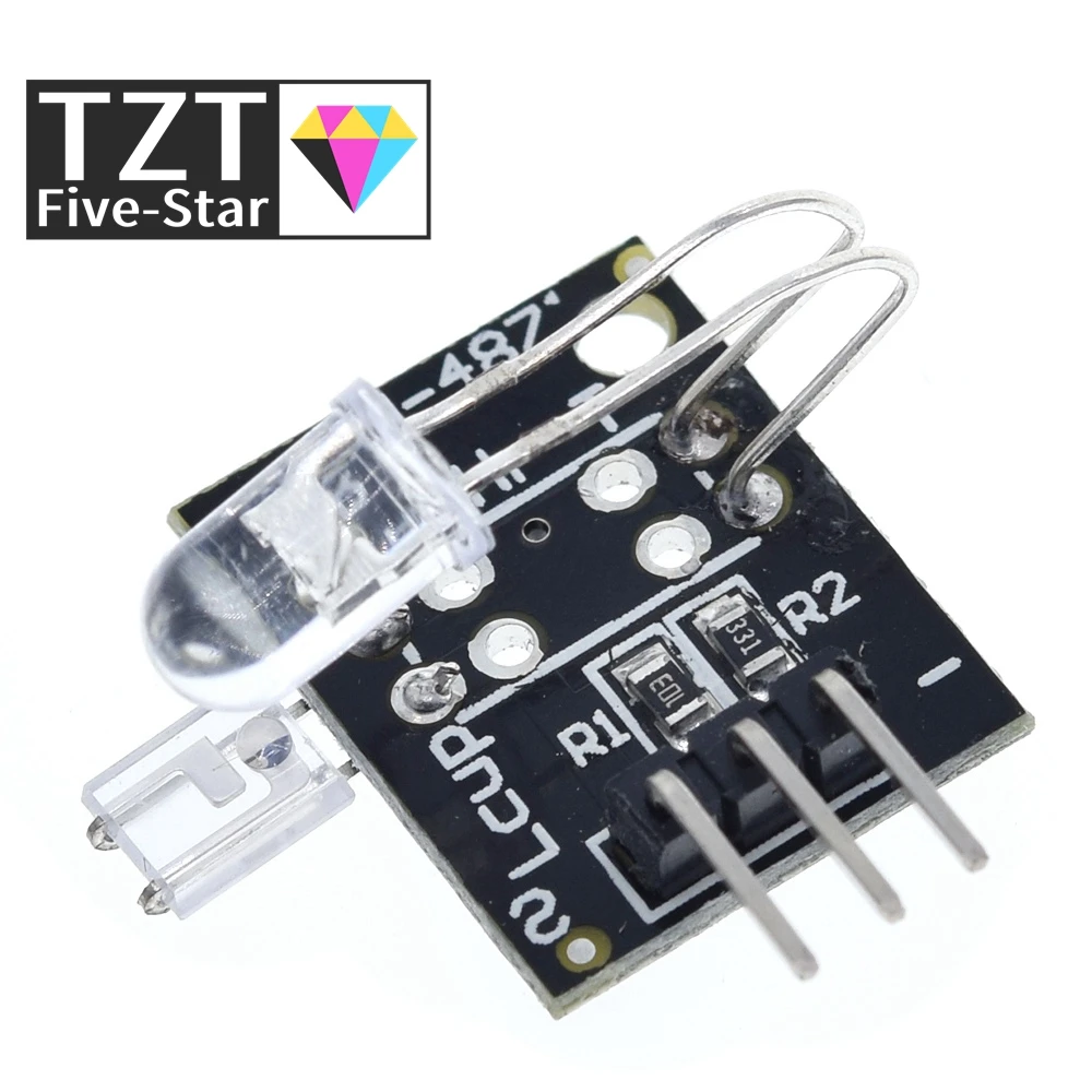 TZT 1/3PCS KY-039 5V Herzschlagsensor Sensormodul mit Fingererkennung für Arduino