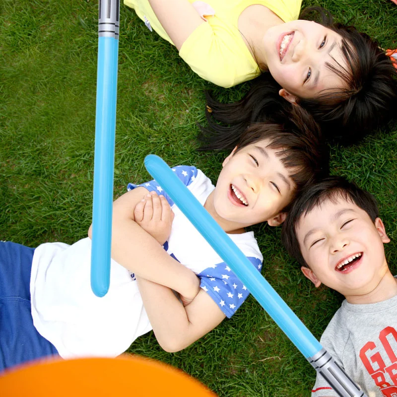 10PCS Random Color Inflatable Swords Jumbo Non-luminous toys Instruments For Children Party Kids Gift Child Concert Swords Toys