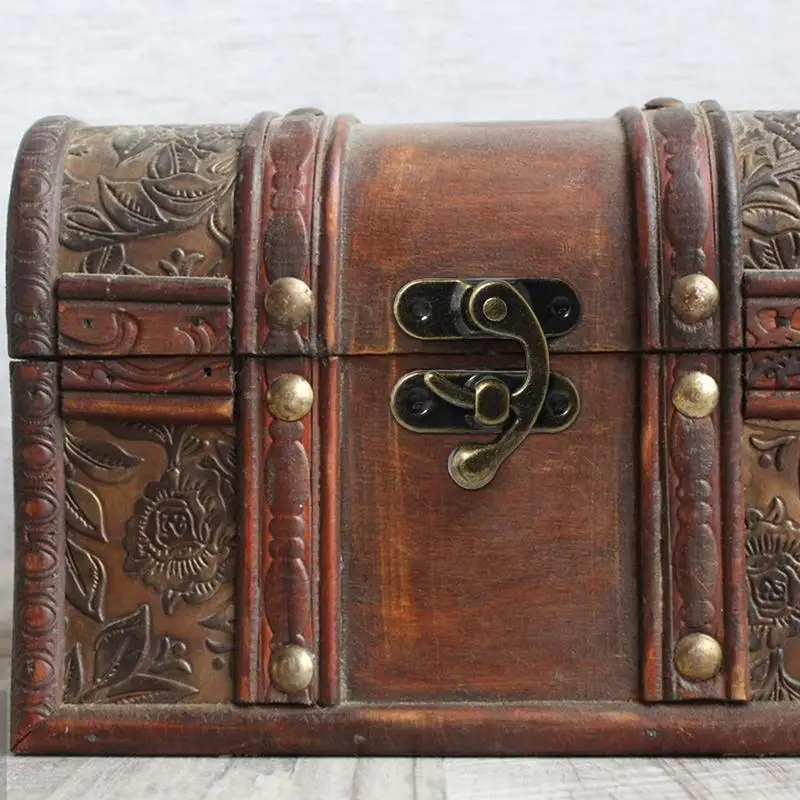 Swing Arm Clasp Latch 2pcs Retro Style Hasp Hook For Antique Box Vintage Style Left And Right Hook Latch For Jewelry Box Toolbox