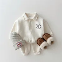 Winter Baby Langarm Fleece Set 2-teilig