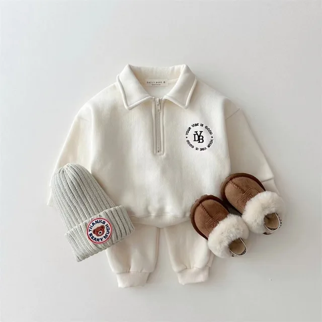 Winter Baby Langarm Fleece Set 2-teilig