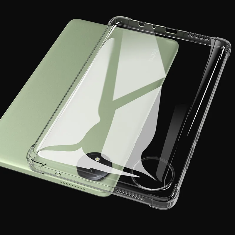 Durable TPU Clear Soft Cover for Tablets - Shockproof Protective Skin Case