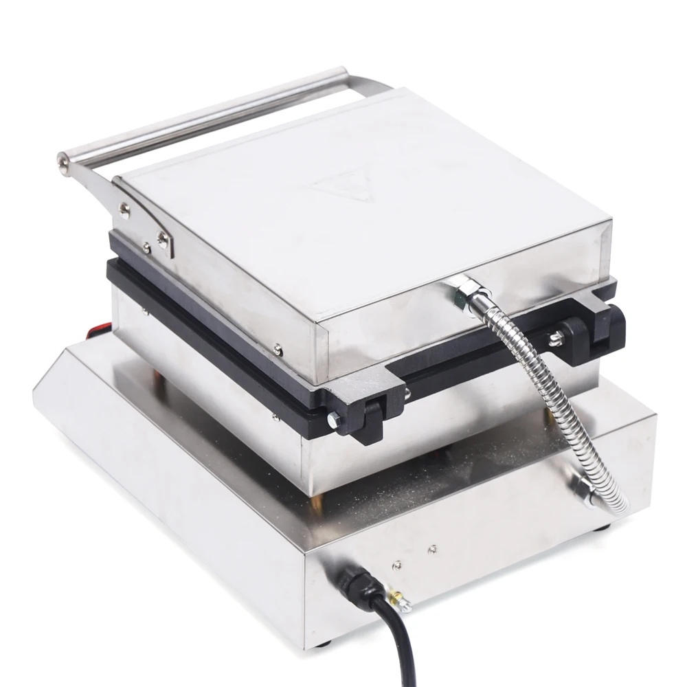 Commercial Waffle Maker, Non Stick Waffle Baker Machine With 122-572℉ Temp Range and Time Control, for Cafeterias, Bakeries