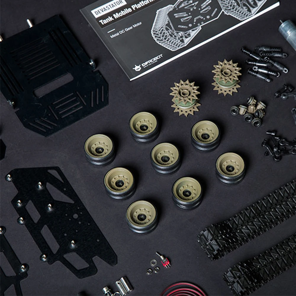 Dfrobot devastator tank Ʈ ī κ  ÷ v2 133 rpm 45: 1 arduino raspberry pi b/b +  ݼ dc  