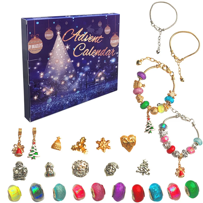 Advent Calendar Kids Toys Christmas Countdown Calendar 24pcs/Set Cartoon Anime Model Small Doll Decoration Toys Children's Gift