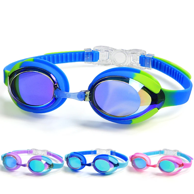 

Kids Swim Goggles for Toddler Kids Youth(3-12) Anti-Fog Waterproof Anti-Uv Clear Vision Water Pool Goggles