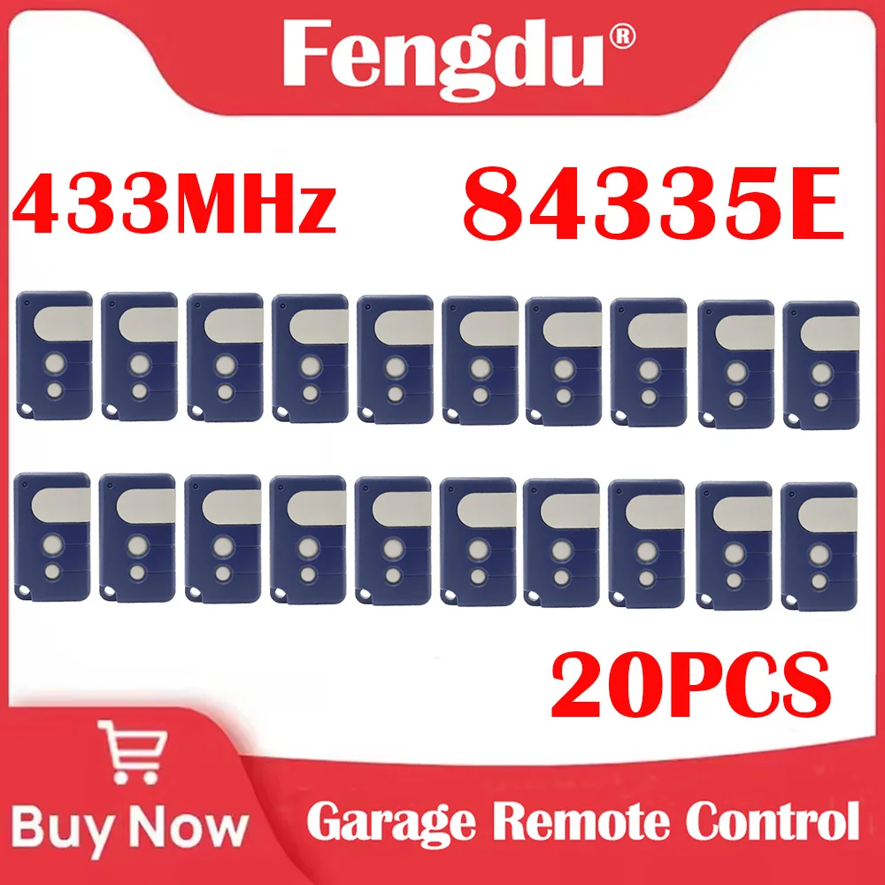 Telecomando per garage 20PCS 84335EML 94335E Trasmettitore manuale compatibile con telecomando sostitutivo 84335E