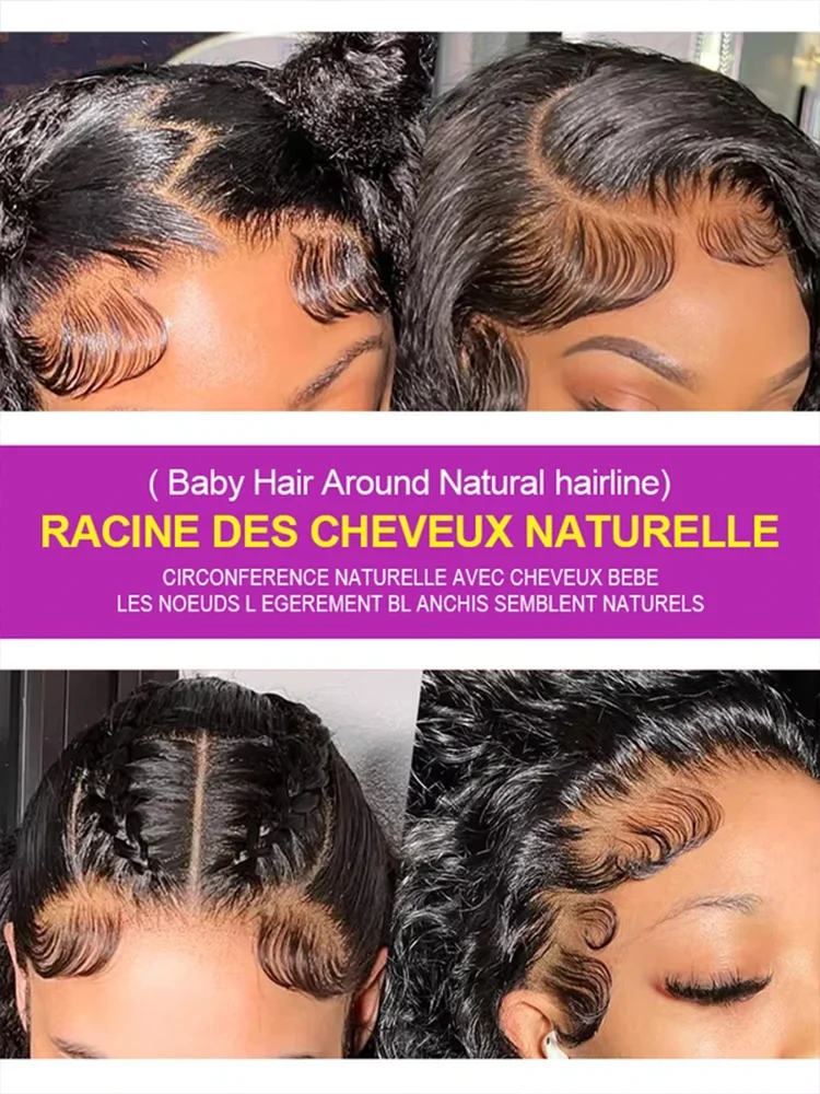 100% Human Hair 13x6 HD Deep Wave Lace Frontal Wigs 13x4 Water Curly 5x5 Glueless Lace Front Wig 30 40 Inch Kinky Closure WearGo