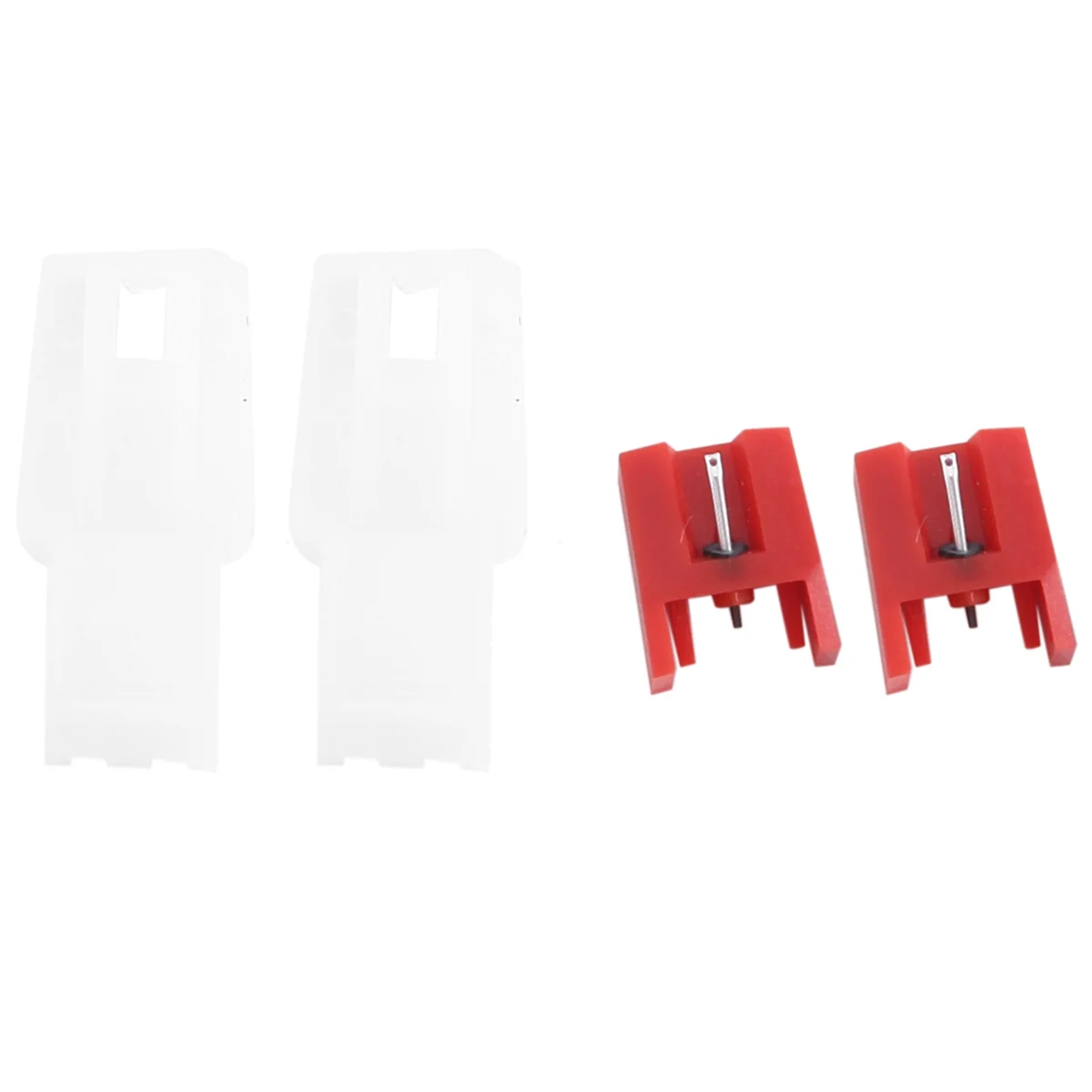 

2PCS Turntable Stylus Dynamic Magnetic Needle Record Player Vinyl LP Gramophone Replacement