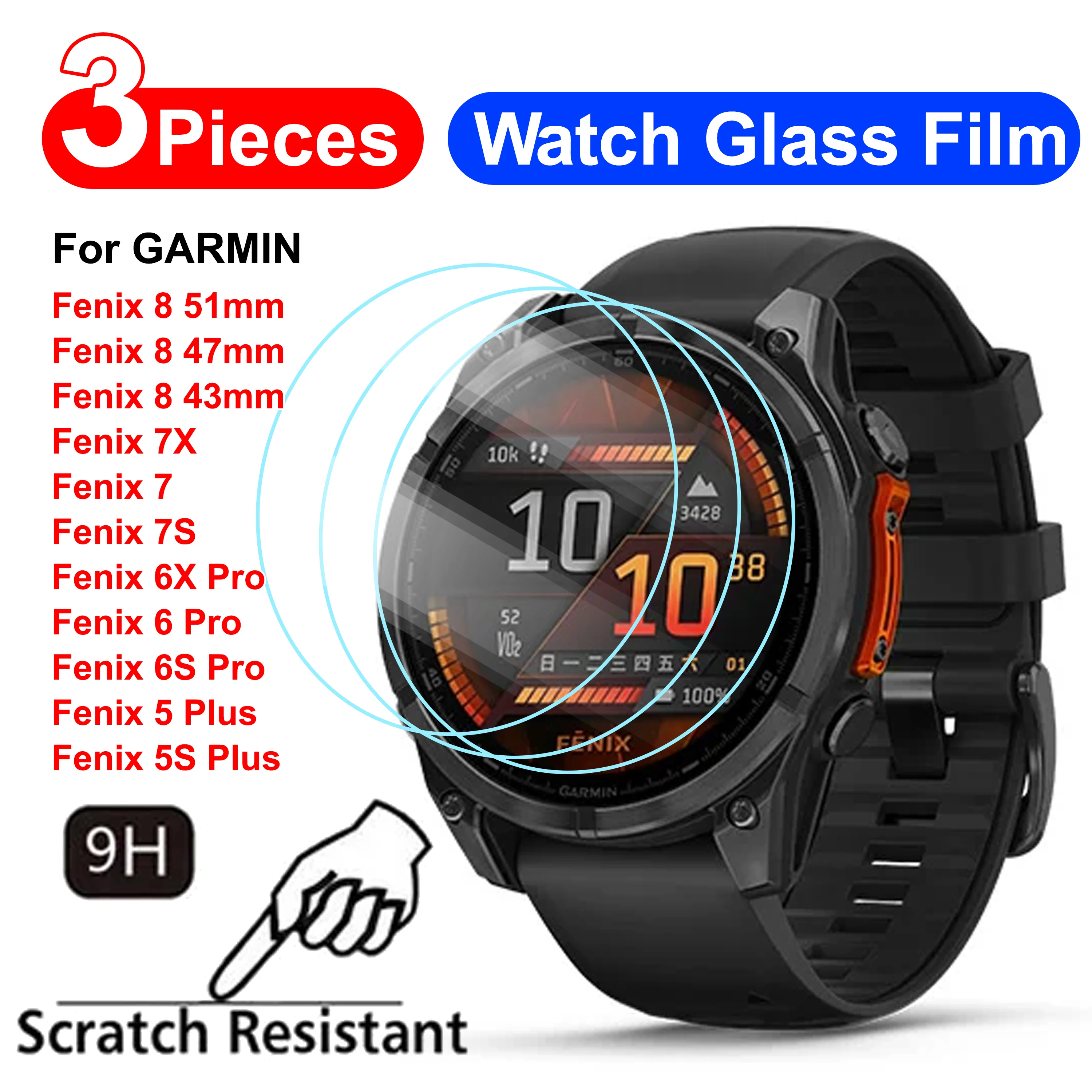 Premium 9H Tempered Glass Screen Protector - Anti-Scratch Film