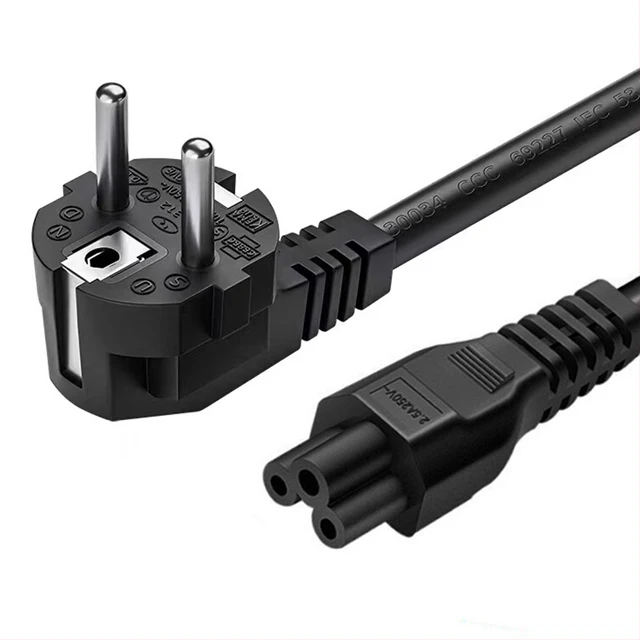 Pantaloni Da Lavoro U Power Lotto Di 100 Cavi Alimentazione PC - 6 Piedi (1.8m), IEC320 A 3 Poli, 18 AWG Robusto, Per Computer E Non Solo Calzini Da Lavoro - Foto 3