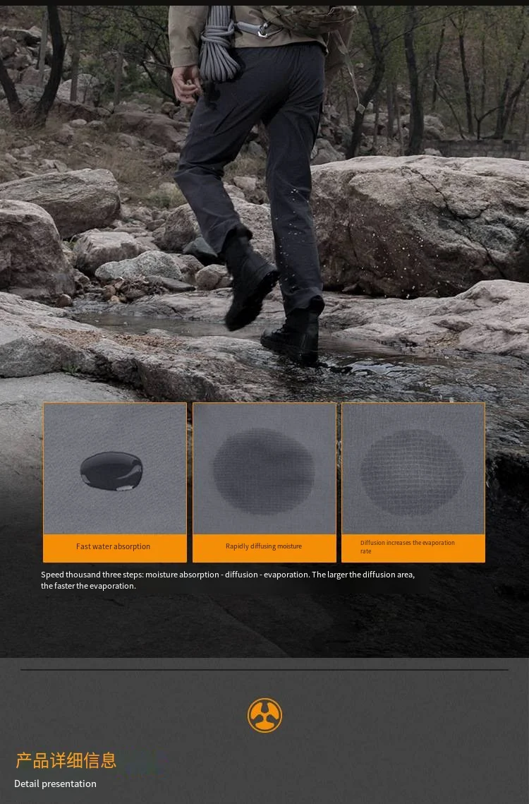 Description Picture 5 of itemNew Summer IX9 Tactical Pants Men's Ultra-thin Breathable Quick-drying Pants Army Leggings Training Trousers Outdoor Overalls