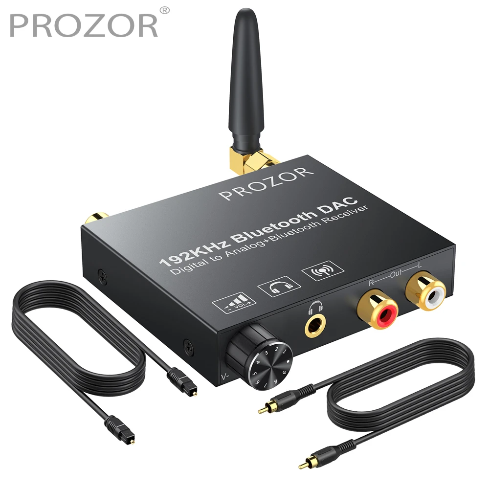 Prozor 192khz Dac Converter Receiver Volume