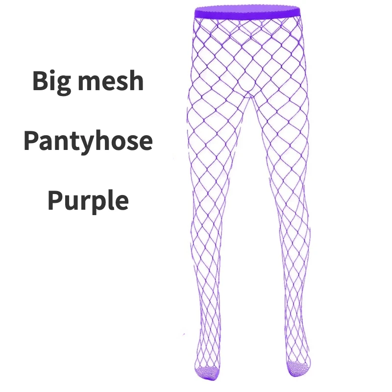Summer Men Pantyhose Guy Fetish Breathable Long Socks Male Fashion Costume Fishnet Thigh High Stockings Plus Size Tights