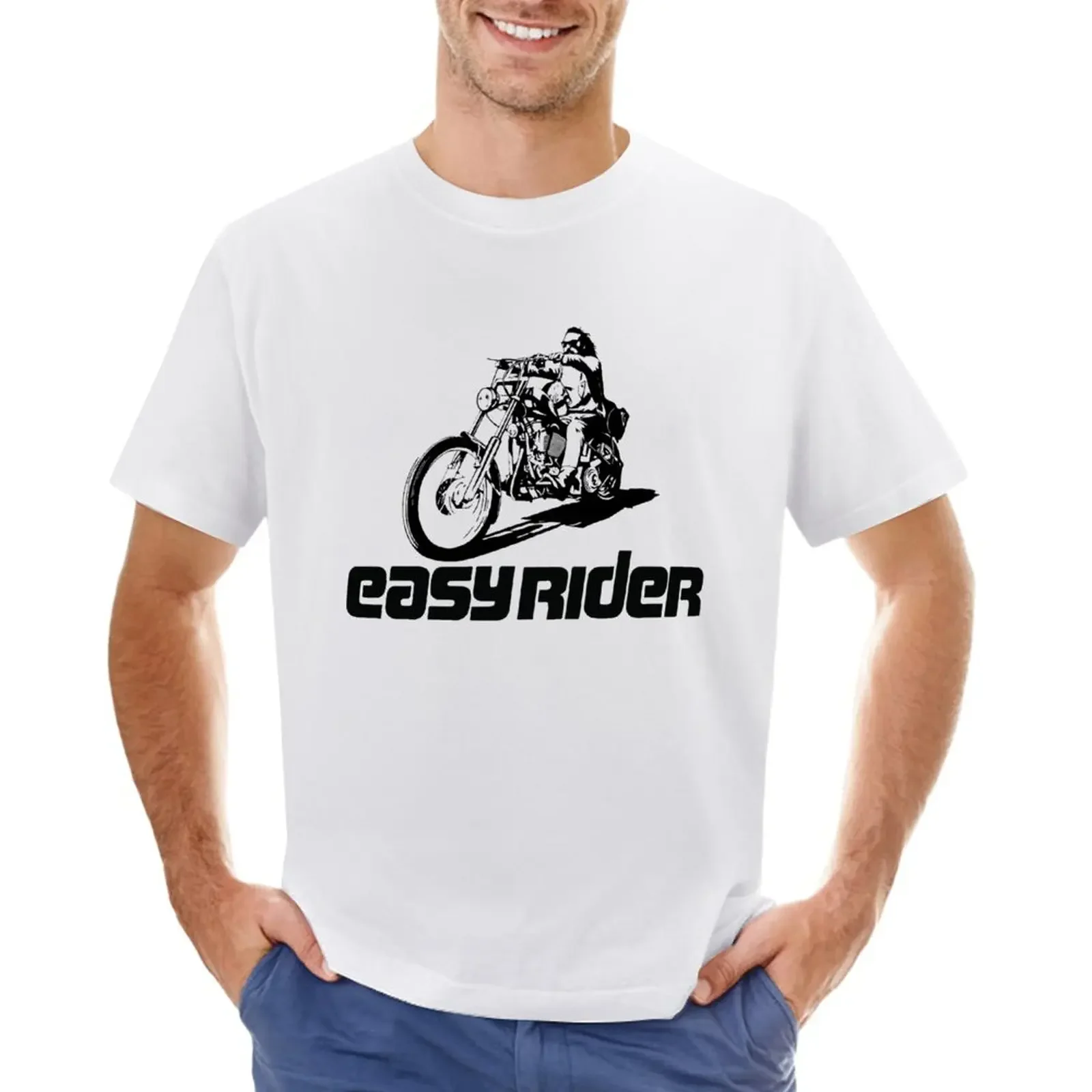 The Philosophy Of Easy Rider T-Shirt Sport Fans Hippie Clothes Plus Size Top Workout Shirts For Men