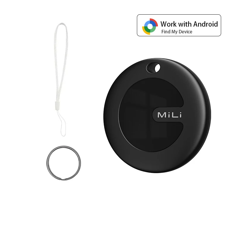 MiLi Tracker Device For google Find My Tracking iTag Bluetooth Locator Anti-Lost Device Smart Bluetooth Tracker Android System