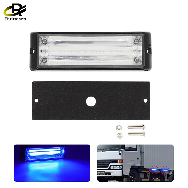 

Светодиодсветильник фары Ruitaisen 2 шт. для автомобиля, светодиодный ные дневные ходовые огни, передняя светодиодный чатая крышка, светодиодна...