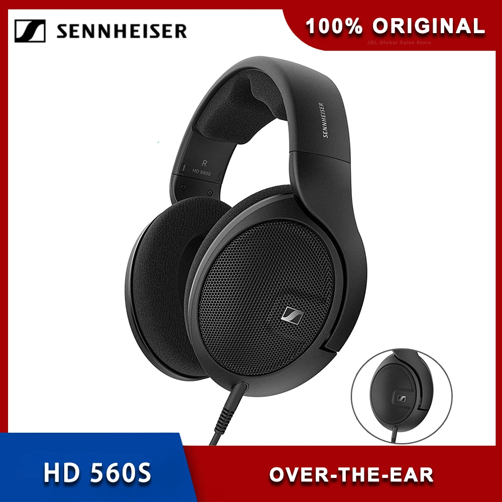 Sennheiser Hd 560s Headphones Headphones Sennheiser Cables