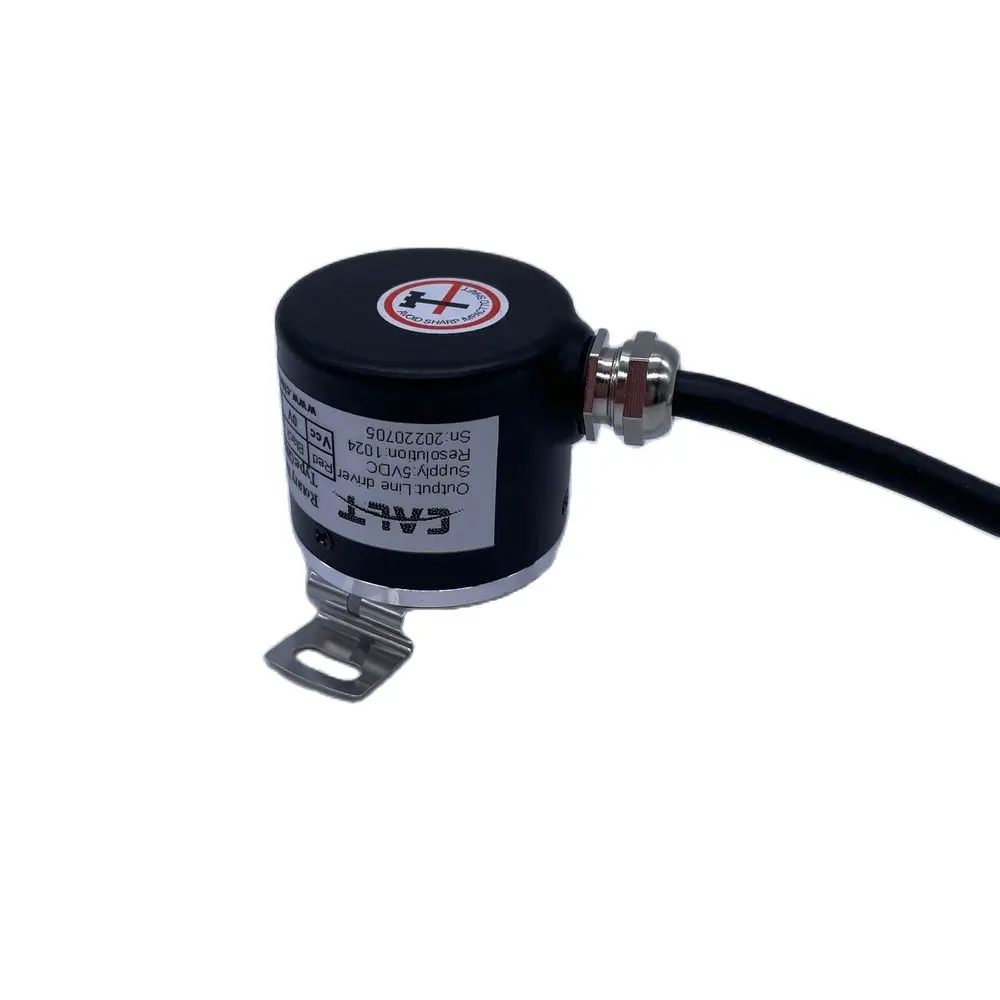 CALT 5 Vdc Line Driver Optical Incremental 6mm Blind Hollow Shaft.