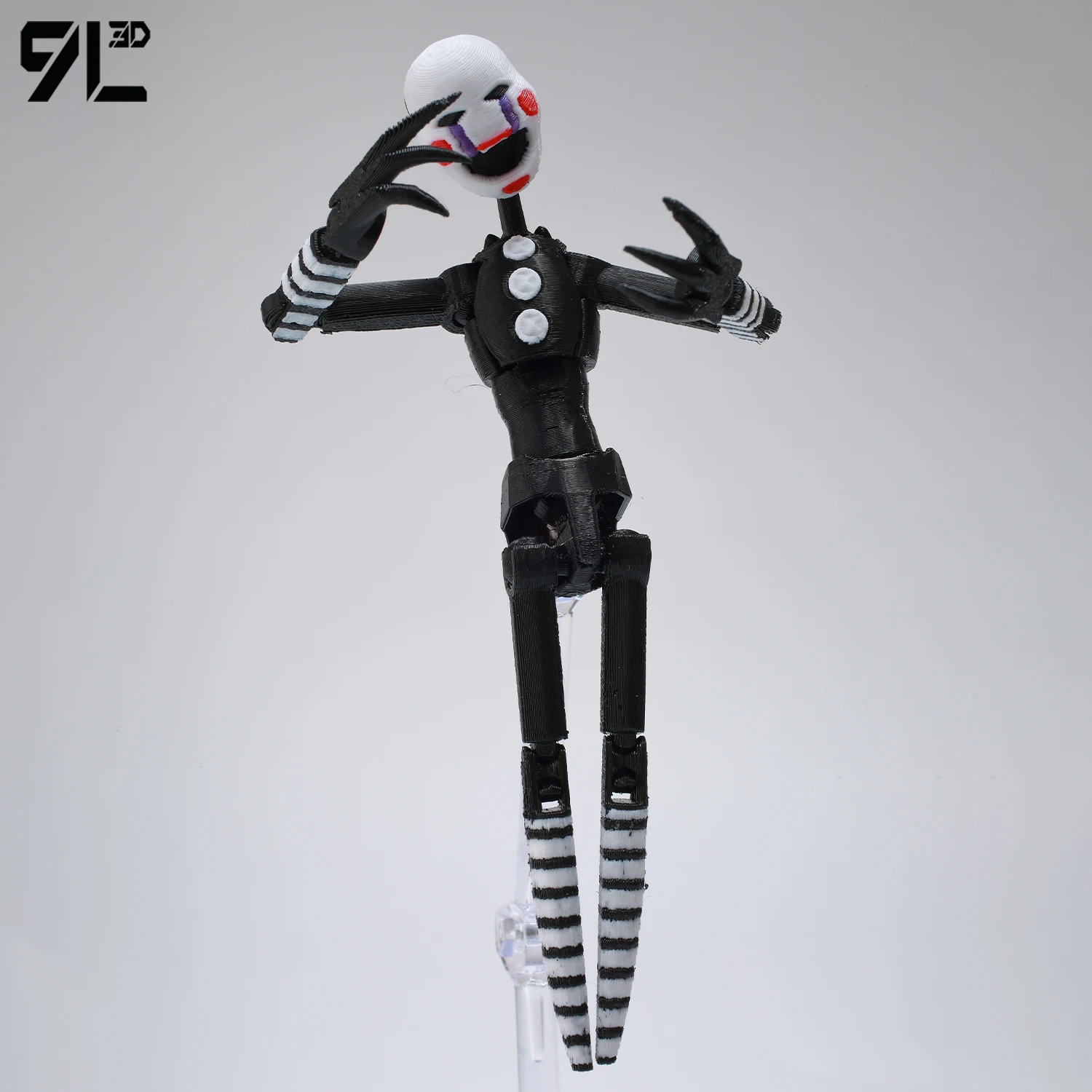 9L3D Gedruckte Puppe Titan13 Five Nights Security Breach FNAF Actionfiguren Bär Mitternachtsharem Bewegliche Gelenke Abnehmbares Spielzeug