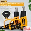 WYNNS 2000W Heat Gun Professional Hot Air Gun Adjustable Temperature 50-600 for DIY Stripping Paint Shrinking PVC Tool and Home 1