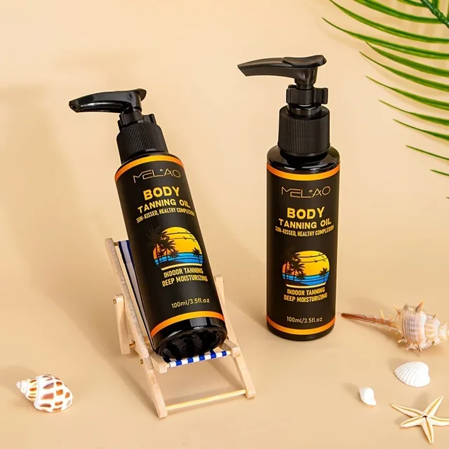 L'intensificatore abbronzante con olio abbronzante MELAO ottieni un sole abbronzante più veloce e più scuro da imballare con oli ultra idratanti per mantenere la pelle idratata 5