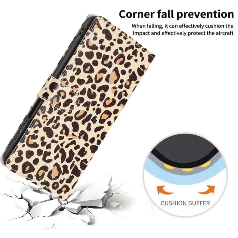 Leopard Print Wallet Leather Phone Cover