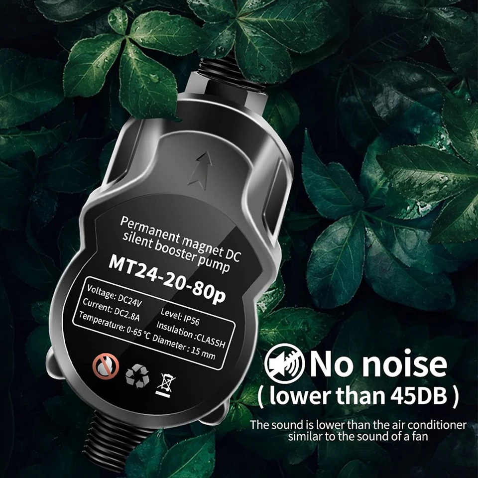 Pompa Aumento Pressione Acqua NCONCO 24V - 150W Automatica Per Rubinetto, WC, Doccia, Con Accessori - Foto 5