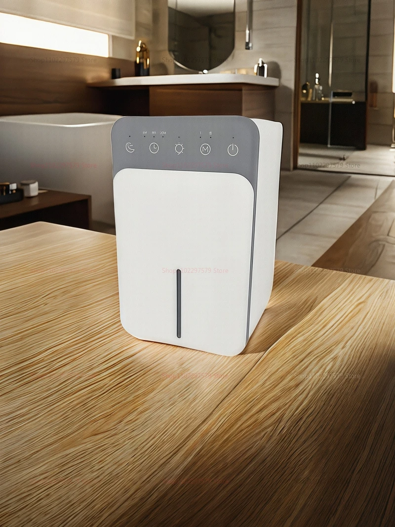 Description Picture 6 of item2025 New Hot Sale Portable Quiet Air Dehumidifier Moisture Absorber for Home Bedroom Office Kitchen Deodorizer Dryer EU Plug