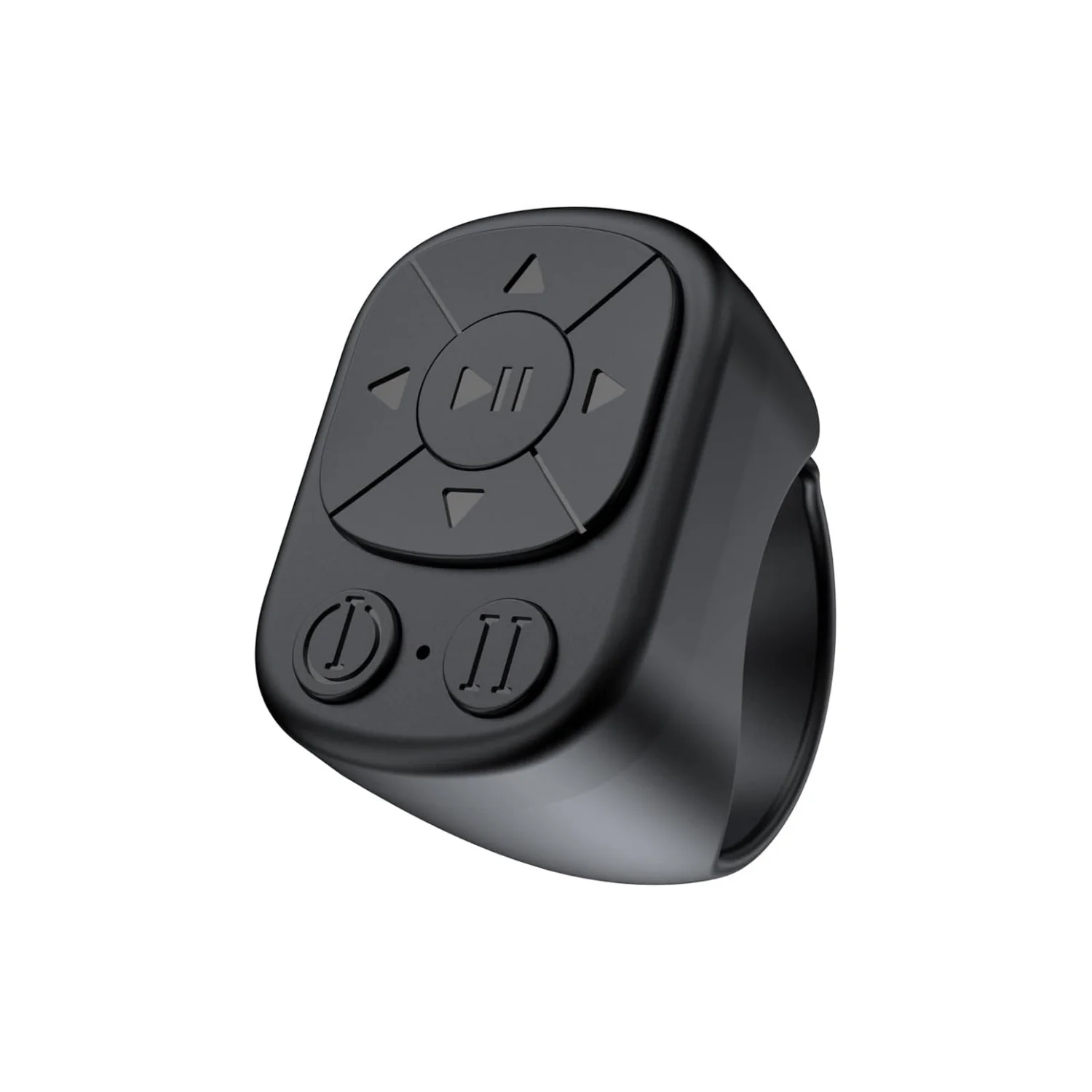 Il telecomando dell'anello di scorrimento Tiktok è adatto per iPhone, iPad Bluetooth Rullo ad anello per girare le pagine, Entrambe gli otturatore della fotocamera, Corto