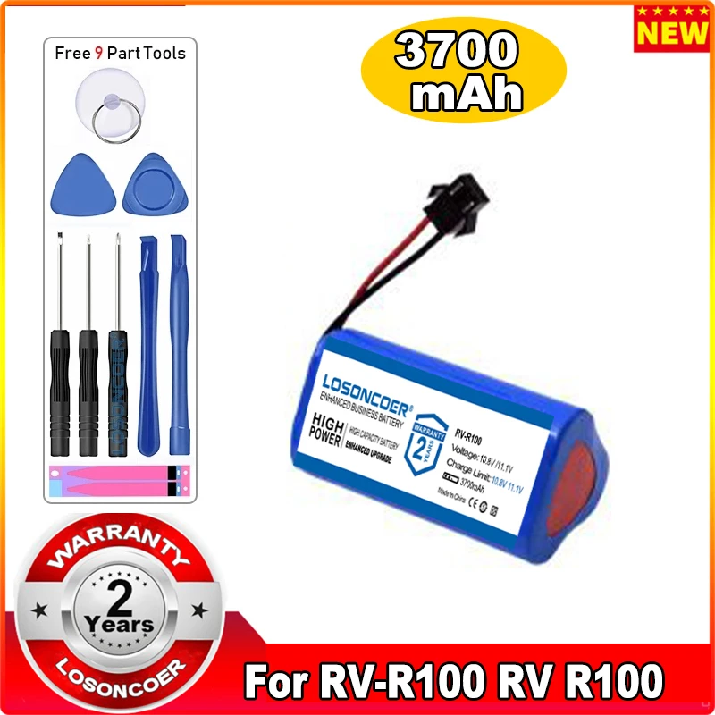 

Робот-пылесос LOSONCOER 3700mAh SUN-INTE-321 для VALUBOT K100 Redmond RV-R100