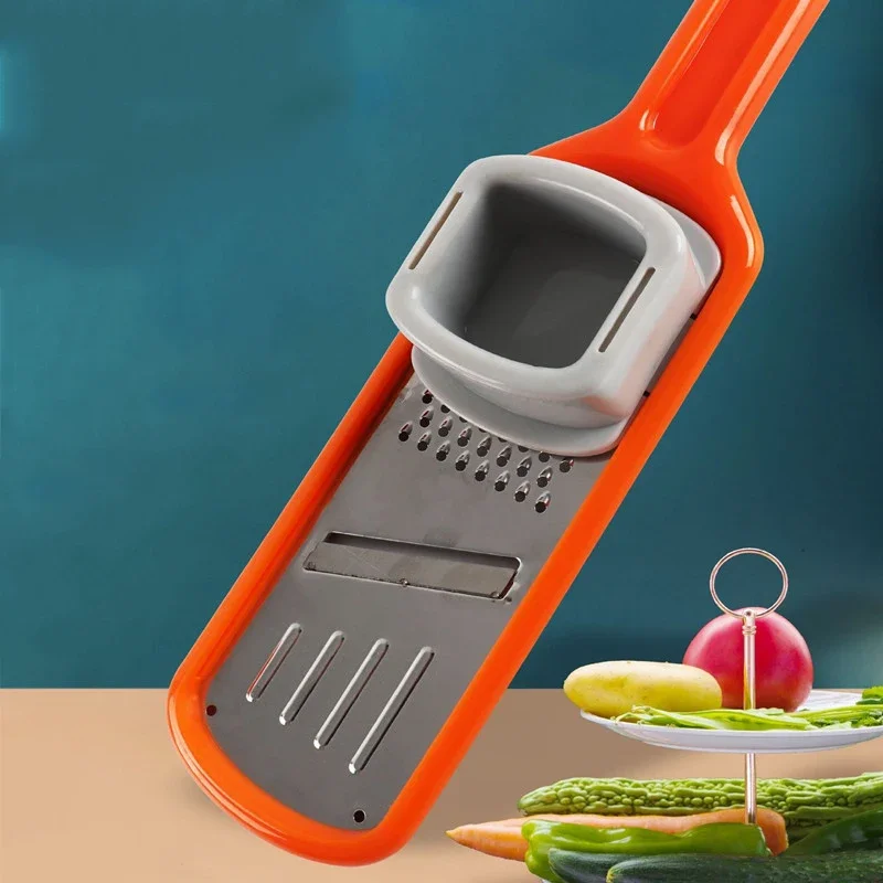 2-in-1 Mini Grater Slicer Anti Hurt Hands Vegetable Cutter Fruit Slicer Multifunctional Potato Peeler Carrot Cutter Gadgets