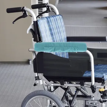 Cuscino per Bracciolo Sedia a Rotelle - Universale, Antiscivolo, Facile da Pulire, Supporto Sostitutivo per Bracciolo per Sedia a Rotelle Elettrica