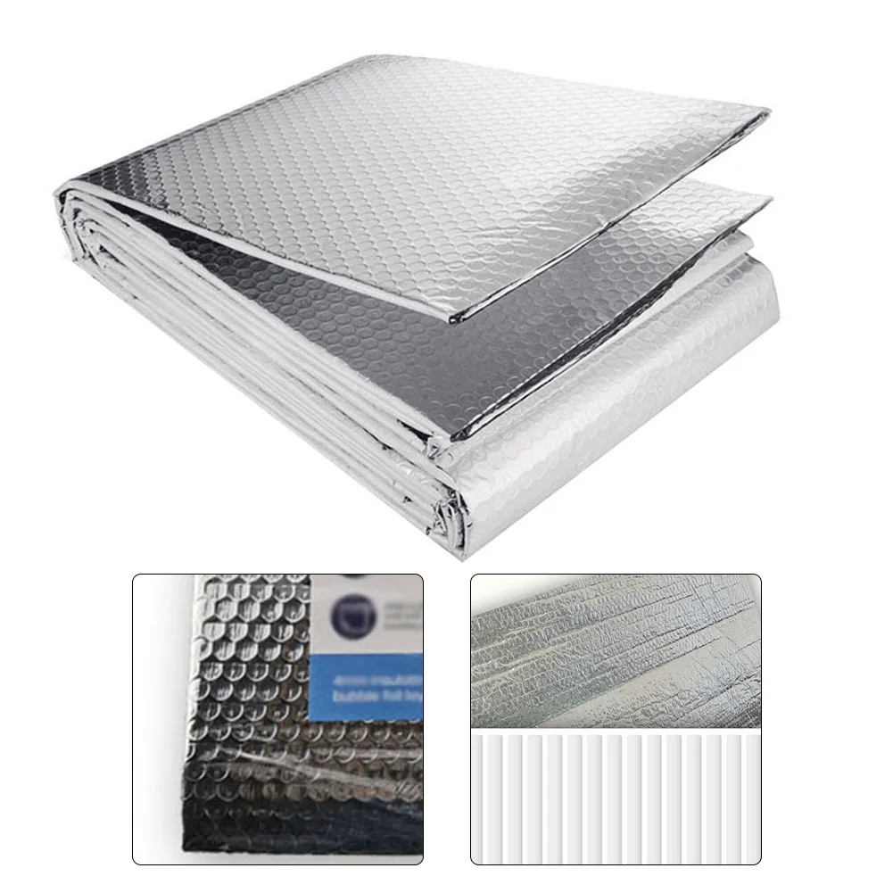 Radiator Heat Reflector Back Foil Heat Reflective Length 5M Energy Saving Film Pad Aluminum Film 60cm*5m With Sticker radiator heat reflector