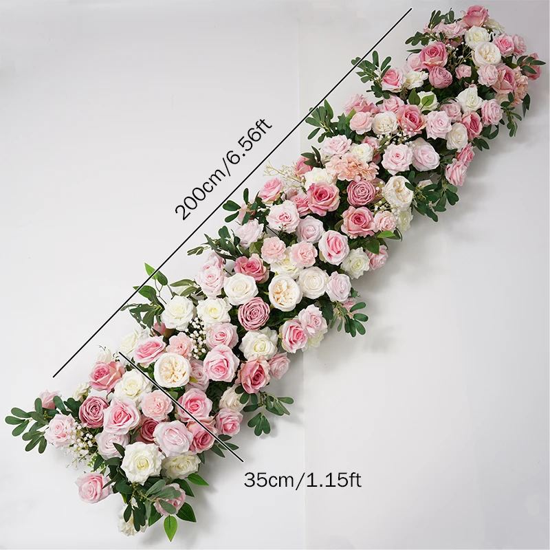 200x35cm flower row