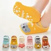 0-3Years Newborn Baby Girls Boys Socks Non Slip Cotton Cartoon Print Kids Socks For Boys Girls Toddler Floor Sock Spring Autumn 1