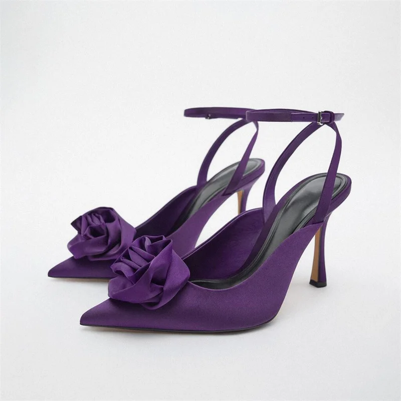 chaussure violette