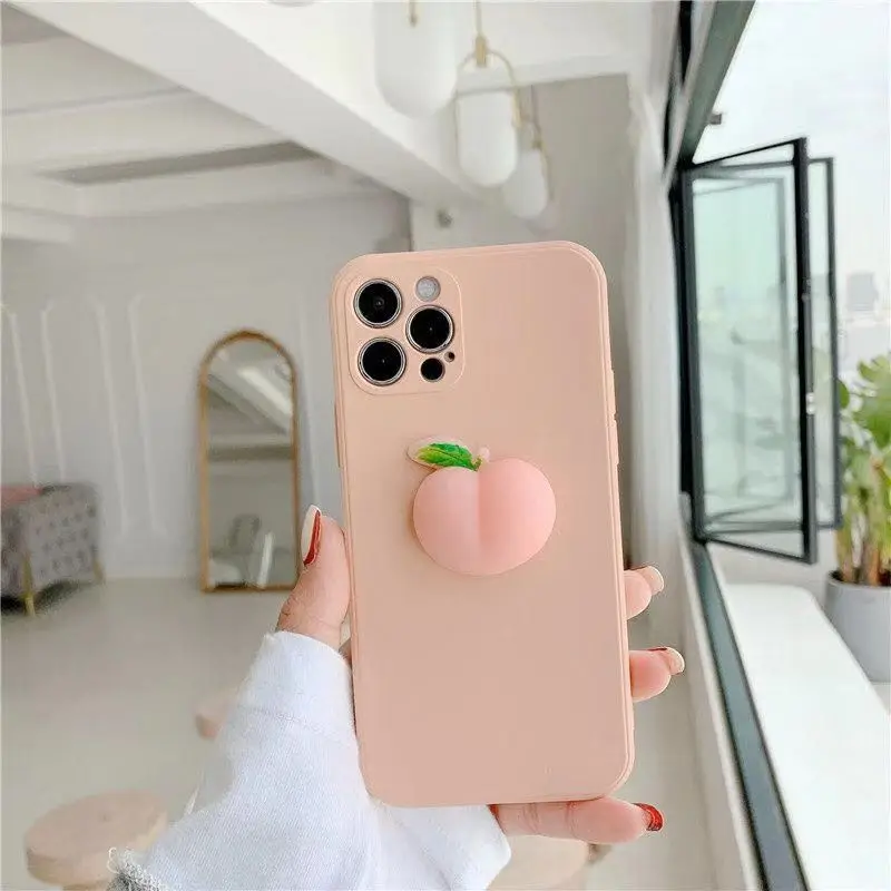 Cartoon Decompression 3D Punky Animal Phone Case for Xiaomi Redmi 9T 9A 9C  9 8A 8