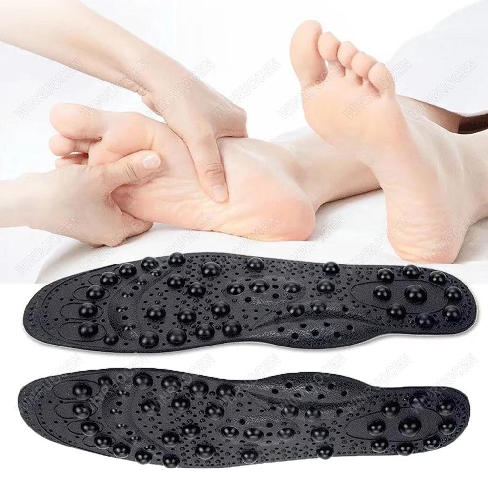 Orthopedic Insoles Magnetic Insoles Acupressure Massage Shoes Footwear Insole For Men Women