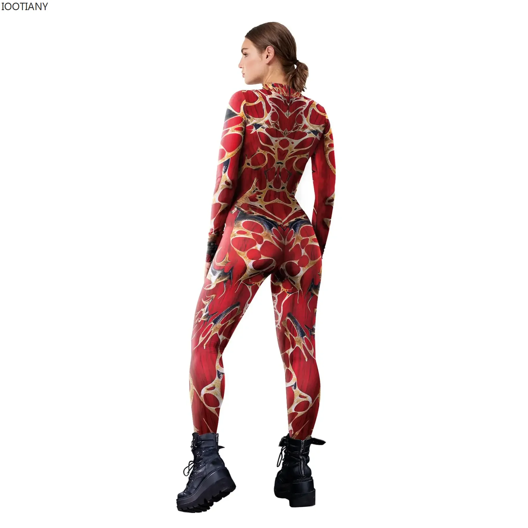 Halloween Costumes Women's Zentai Bodysuit Sexy Party Jumpsuits Carnival Costume Lady Carnival Holiday Punk Outfit Clothes