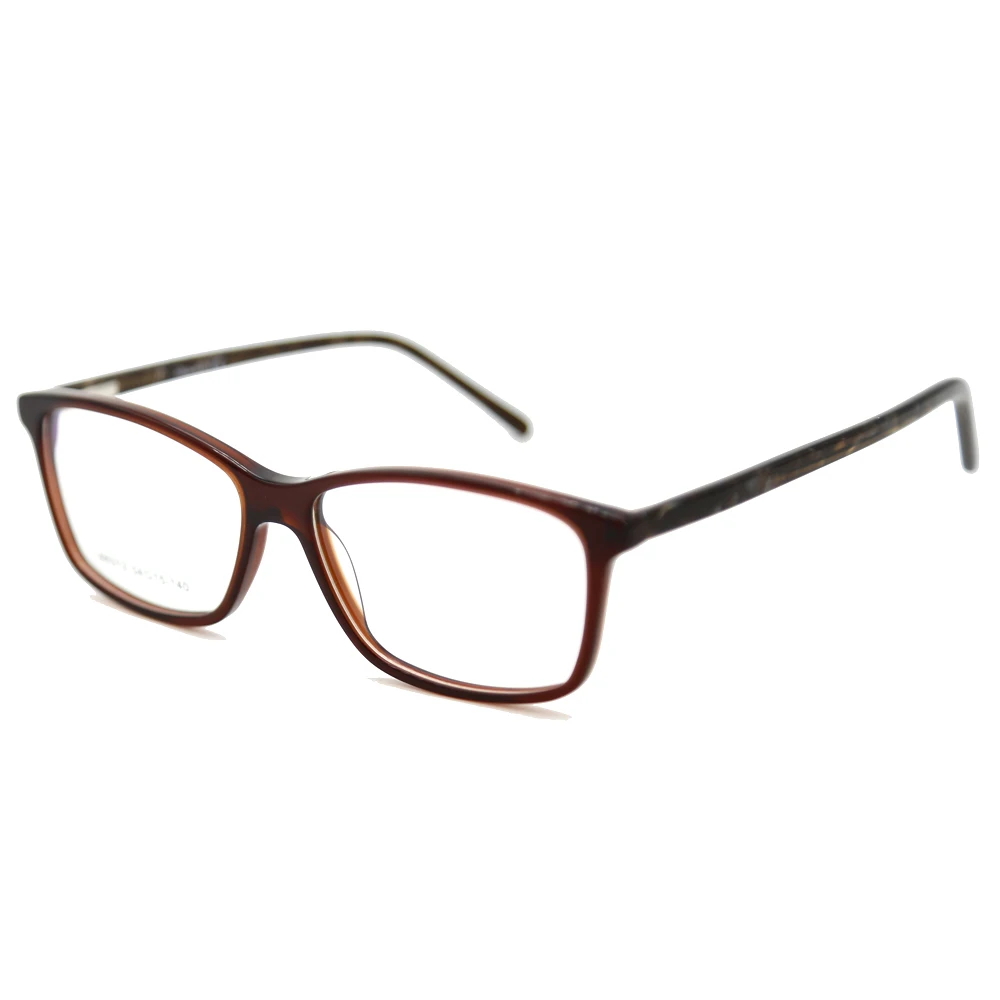 

LORETOROSA Optical Glasses Frame Unisex Rectangle Ultralight Eyeglasses Spring Hinge Acetate Material Myopia Hyperopia Eyewear