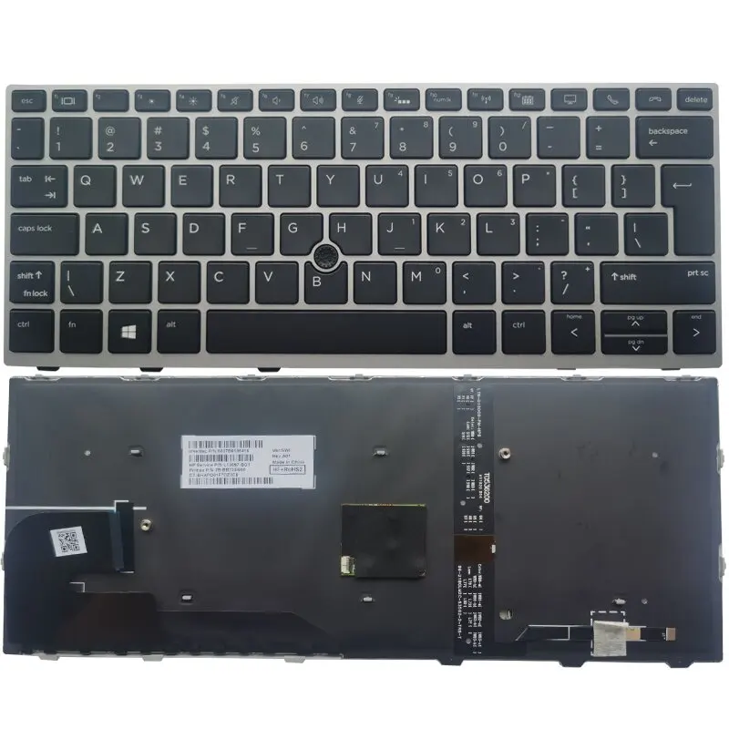 

Новая клавиатура с подсветкой для HP Elitebook 730 G5 735 G5 830 G5 836 G5