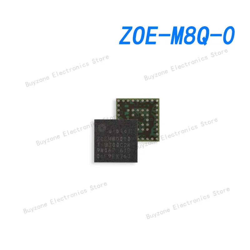 

ZOE-M8Q-0 GNSS / GPS Modules u-blox M8 concurrent GNSS module, 3.0 V, S-LGA, TCXO, ROM, SAW, LNA