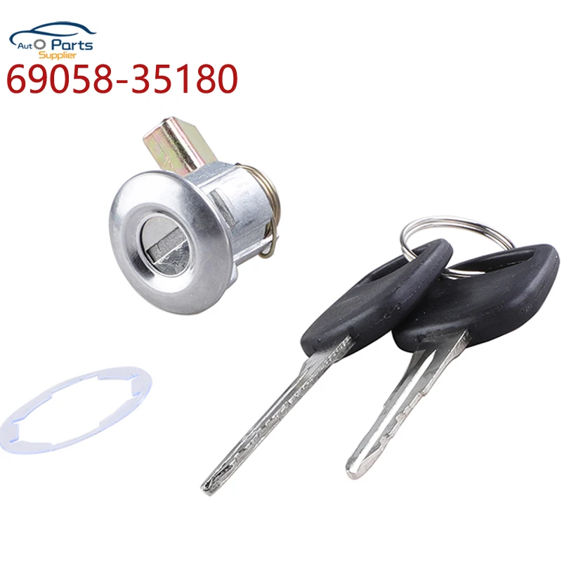 New 6905835180 6905835180 Car Door Lock With key for Toyota 4Runner Hilux Pickup Mitsubishi